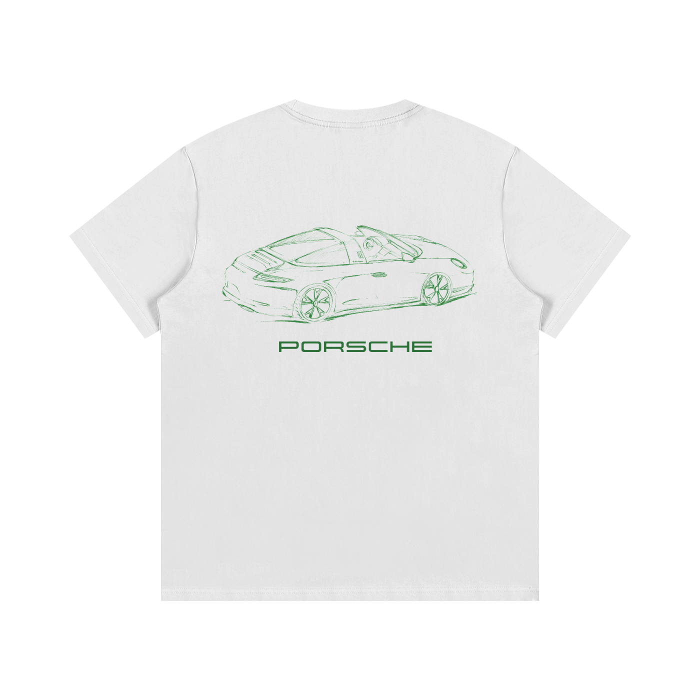 911 Targa White tee