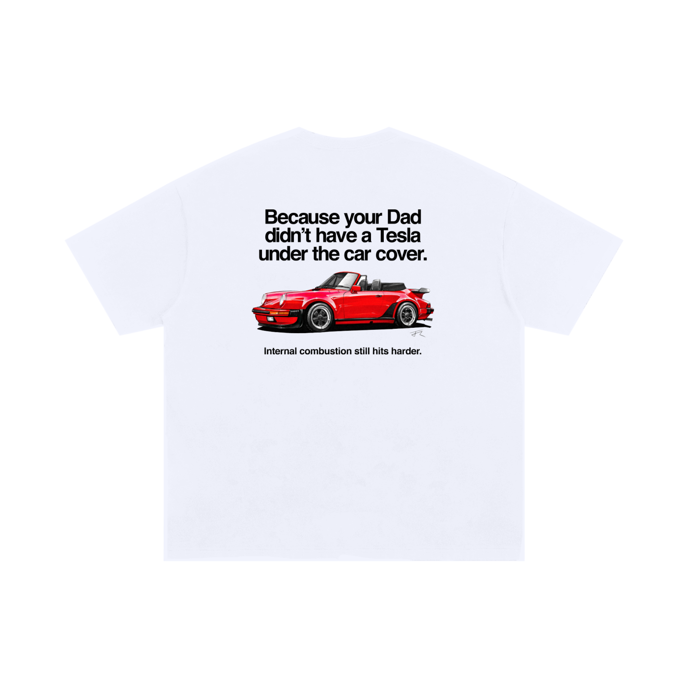 911 Oversized Cotton tee