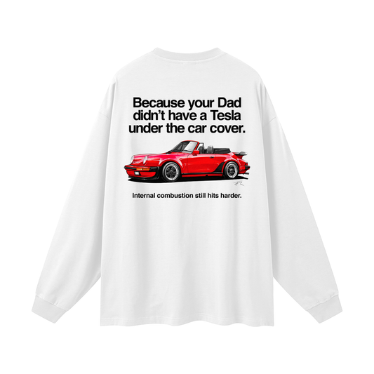 911 Oversized Unisex Long Sleeve T-Shirt